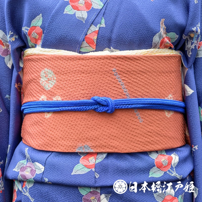 0380 名古屋帯 正絹 九寸帯 紅梅色 全通し 帯丈340cm | 日本橋江戸姫 0380 名古屋帯 正絹 九寸帯 紅梅色 全通し 帯丈340cm | 日本橋江戸姫