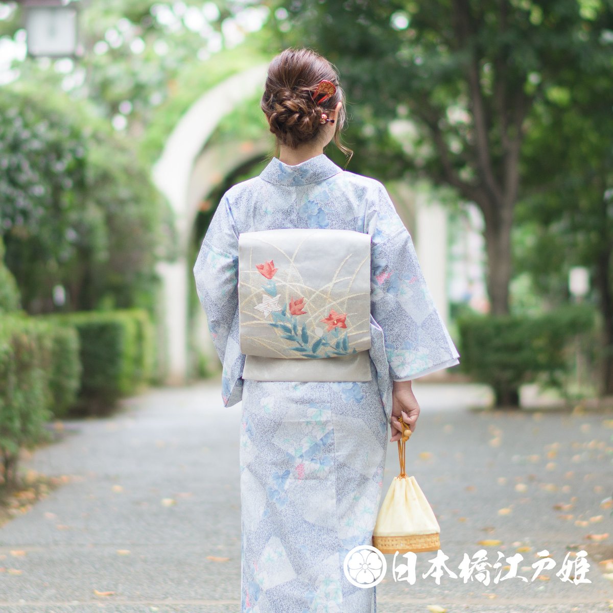 正絹 名古屋帯 プラチナ銀箔 最高級帯 呉服 和服 着物 プラチナ 玄人