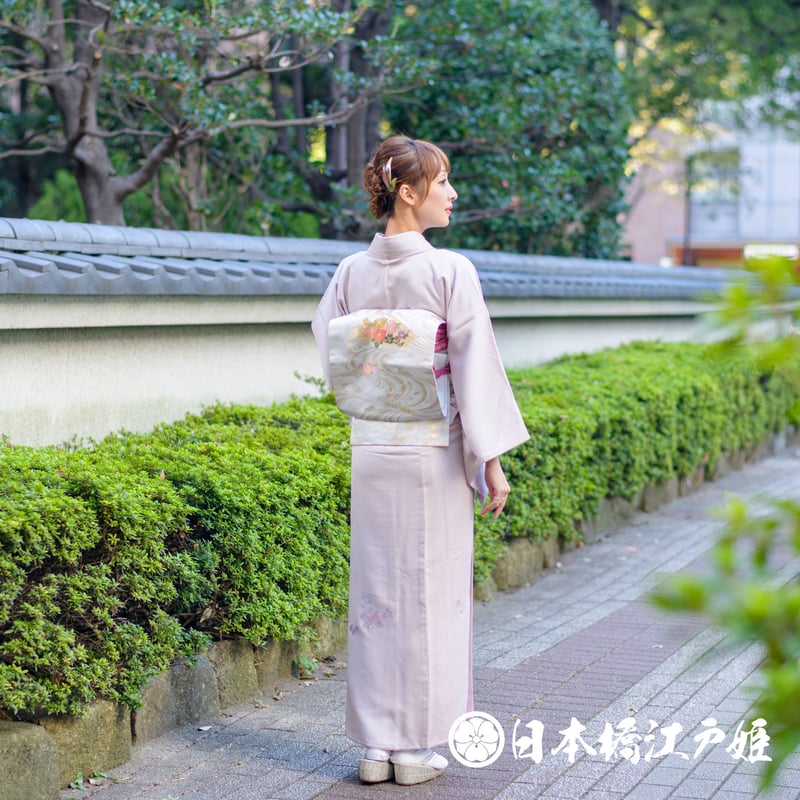 楽天市場】新品 仕立て込 名古屋帯 京袋 藤娘 きぬたや 辻が花 九寸  