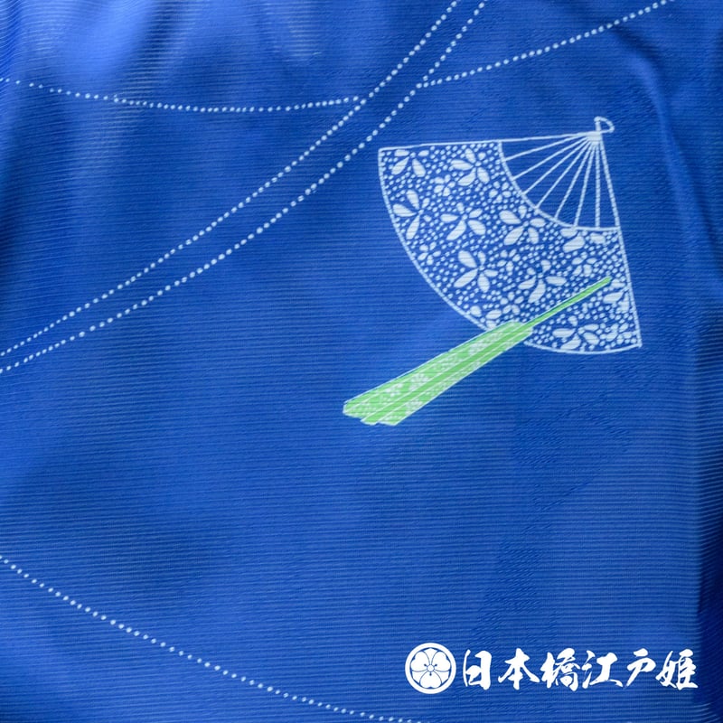 404mk54〇夏物 小紋 花 青 総柄〇美品 - 着物・浴衣 404mk54〇夏物 小紋 花 青 総柄〇美品 - 着物・浴衣