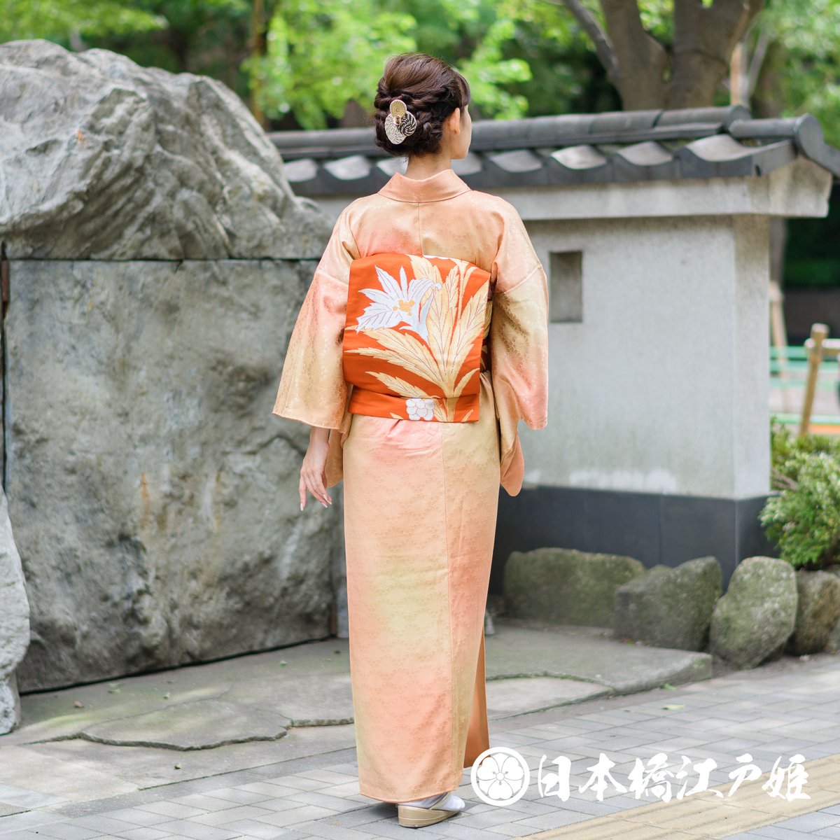 訪問着フルセット【166】正絹入学式披露宴【訪問着、袋帯