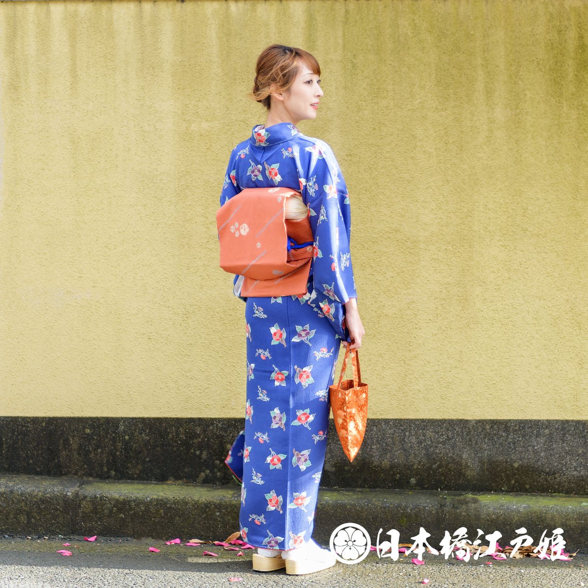 小紋 着物 正絹 金彩 御所車 草花 大きいサイズ【未使用品】A-2042 小紋 着物 正絹 金彩 御所車 草花 大きいサイズ 未使用品 A-2042