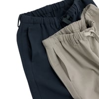 COTTON DOUBLE CLOTH WASHER RELAXING EASY PANTS