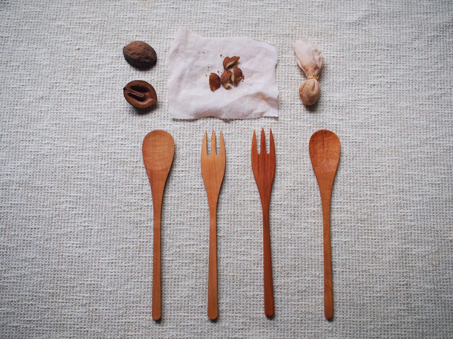 Hand craft kit スプーンフォークDIYキット | 木と革 aoyama