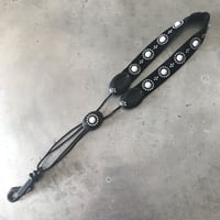 #6 Rhinestone_Pearl Saxophone Strap