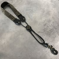 #1 COOL STUDS_Antique Gold_Smooth Saxophone Strap