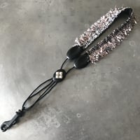 #4 FRINGE_PINK&GRAY_Tweed Saxophone Strap  [OUTLET]