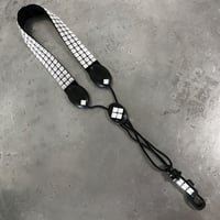 #1 COOL STUDS_SILVER_Sandy Saxophone Strap