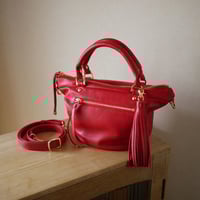 Mini tote bag / Red