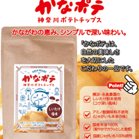 永島農園のおひさま干し椎茸粉入り「かなポテ」しいたけ塩味