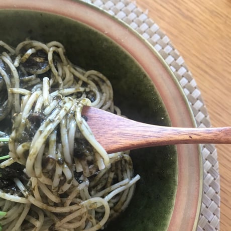 おひさま椎茸とつた金海苔の和風黒パスタ（2人前）