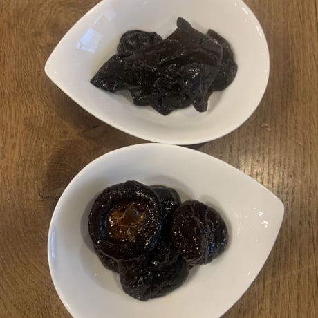 【送料無料！！】おひさまシイタケ佃煮＆おひさまキクラゲ佃煮セット