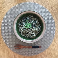 おひさま椎茸とつた金海苔の和風黒パスタ（1人前）