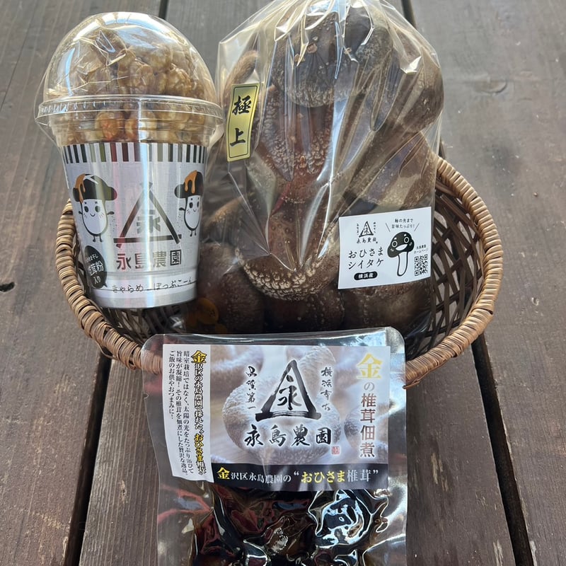 送料無料！】厚太おひさま生椎茸500g入りセット | 永島農園