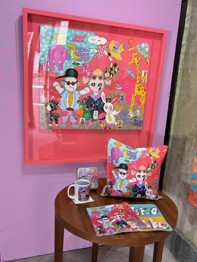 画家 大杉真司 はんなり舞妓グッズ stores