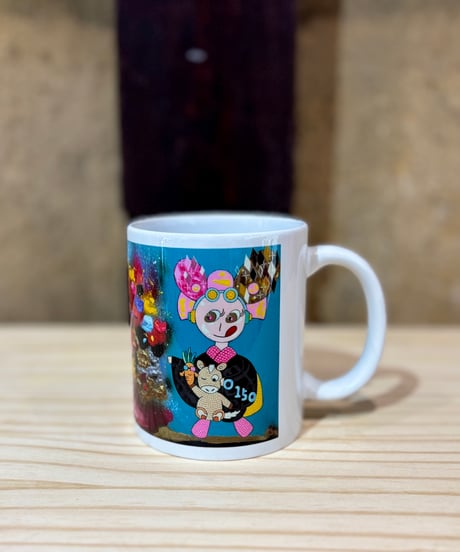 「舞妓」ごりら うま マグカップ 350ml