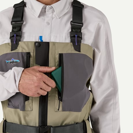 patagonia 82385 メンズ・スウィフトカレント・トラバース・ジップフロント・ウェーダー (PATAGONIA25005)