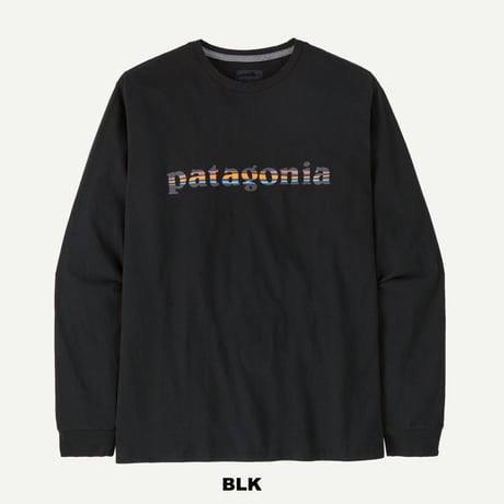 patagonia 37780 メンズ・ロングスリーブ・'73 テキスト・ロゴ・レスポンシビリティー (PATAGONIA25011)