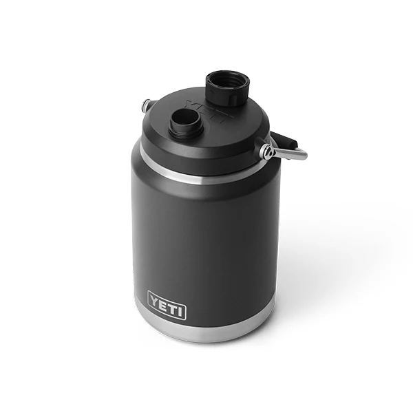 【日本正規品】 YETI イエティ ランブラー ハーフガロン ブラック 新モデル イエティ YETI ランブラー ハーフガロンジャグ ブラック (YETI25006