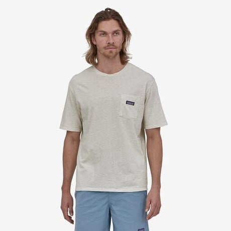 patagonia M's Regenerative Organic Certifi ポケット・ティー [BCW] 53255 (PATAGONIA23015-BCW)