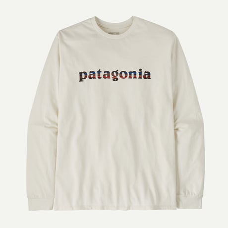 patagonia 37780 メンズ・ロングスリーブ・'73 テキスト・ロゴ・レスポンシビリティー (PATAGONIA25011)