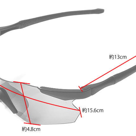 【HOOD別注商品】GULLWING (Matt Bk / Polarized Smoke Red Shadow Mirror)