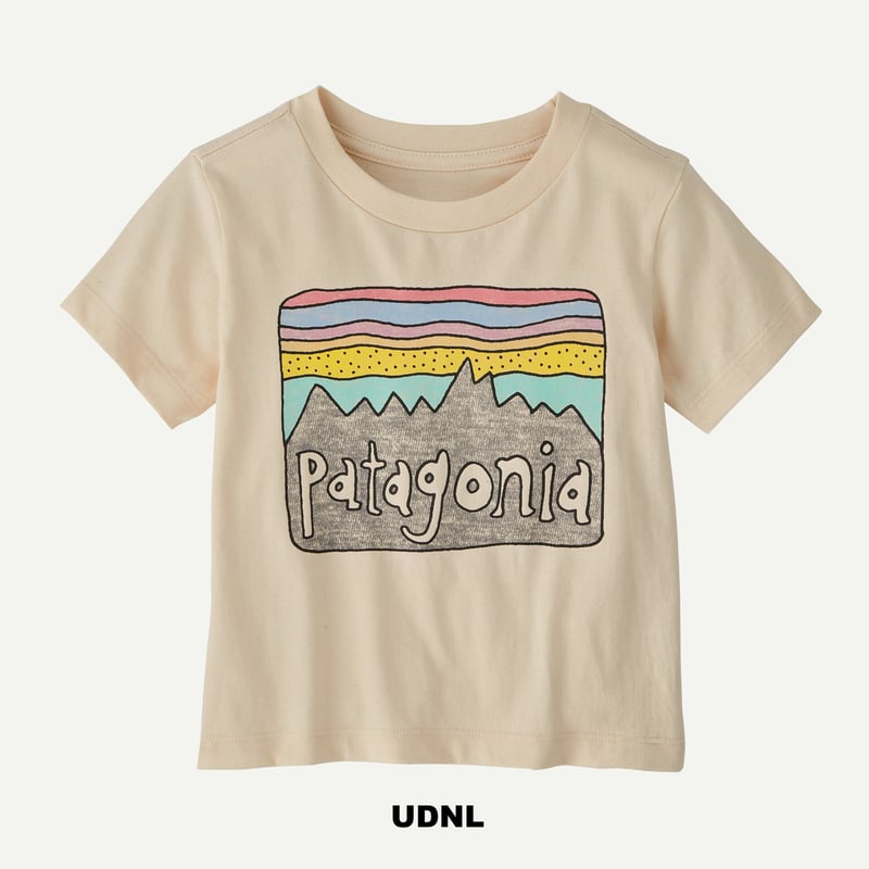 patagonia 60421 ベビー・フィッツロイ・スカイズ・Tシャツ