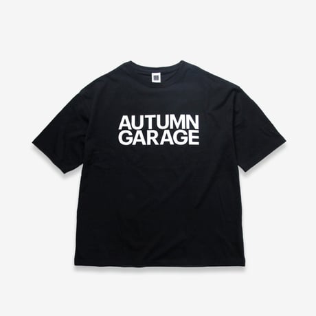 AUTUMN GARAGE STD LOGO TEE  / AG20001-BLK