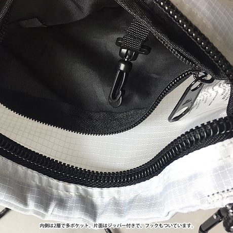 【HOOD別注商品】POLeR× HOOD STAFFABLE CAMP POUCH (WHT)