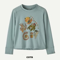 patagonia 61247 ベビー・ロングスリーブ・キャプリーン・シルクウェイト・Tシャツ (PATAGONIKS25004)