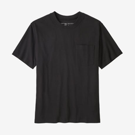 patagonia M'S COTTON IN CONVERSION MW POCK  [BLK] 52010 (PATAGONIA22037-BLK)
