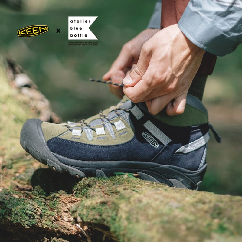 Takieターキー メンズ 防水ハイキングシューズ | ターギー フォー ミッド ウォーター