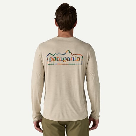 patagonia 45190 メンズ・ロングスリーブ・キャプリーン・クール・デイリー・グラフィック・シャツ (PATAGONIA25013)