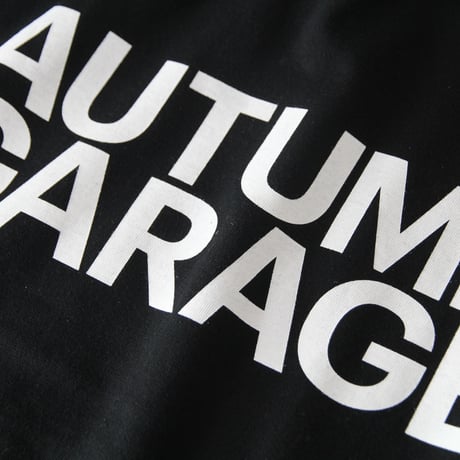AUTUMN GARAGE STD LOGO TEE  / AG20001-WHT