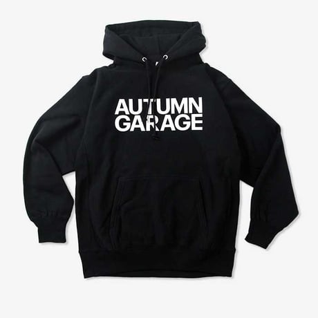 AUTUMN GARAGE STD LOGO HOODY  / AG21002-BLK