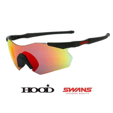 【HOOD別注商品】GULLWING (Matt Bk / Polarized Smoke Red Shadow Mirror)