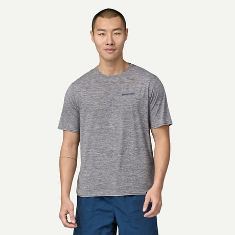 patagonia 45355 メンズ・キャプリーン・クール・デイリー・グラフィック・シャツ（ウォーターズ）(PATAGONIA23013)