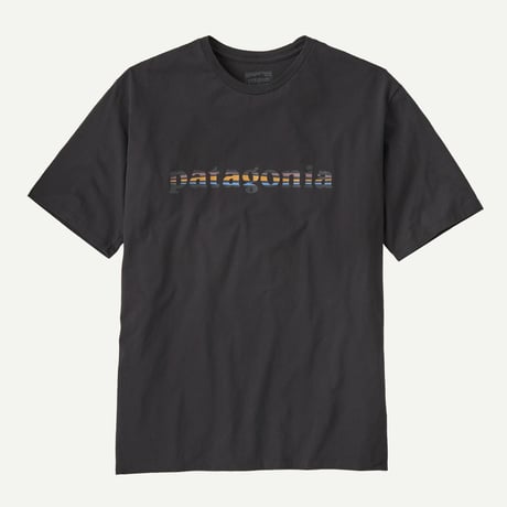 patagonia 37776 メンズ・'73 テキスト・ロゴ・オーガニック・Tシャツ (PATAGONIA25010)