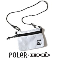【HOOD別注商品】POLeR× HOOD STAFFABLE CAMP POUCH (WHT)