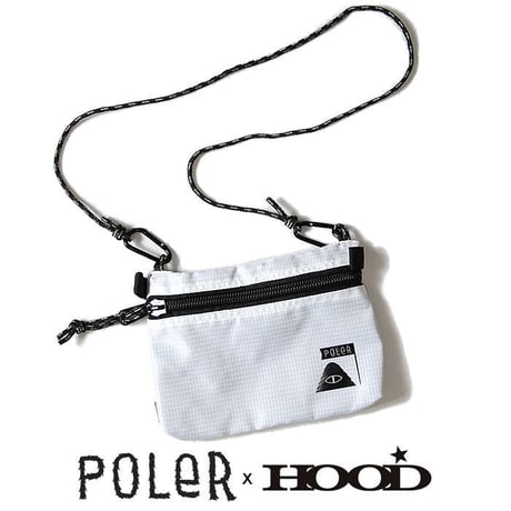 【HOOD別注商品】POLeR× HOOD STAFFABLE CAMP POUCH (WHT)