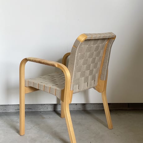 【Vintage】Artek（アルテック）/ Model 45 Armchair（アームチェア）｜Alvar Aalto  ベージュ #