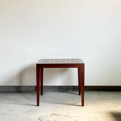 “Baca" Tile Top  Side Table 55x55 Rosewood