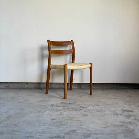 【Vintage】J.L. Møller Model 84 Chair｜Oak & Cane