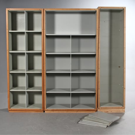 【Vintage】Book Shelf "Boligens Byggeskabe" | Oregon Pine  W101