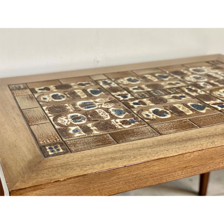 “Baca" Tile Top  Side Table 70x47 Rose wood