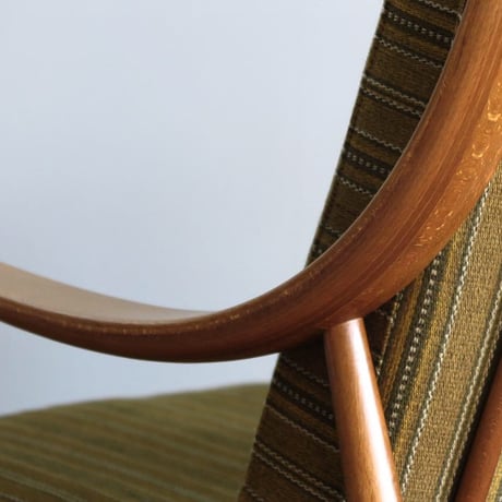 【売約済】FD142 High Back Easy Chair｜Beech — Designed by Peter Hvidt & Orla Mølgaard-Nielsen —