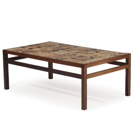 【Vintage】Tue Poulsen & Erik Wortz Coffee Table / Willy Beck  134x80 2月入荷分