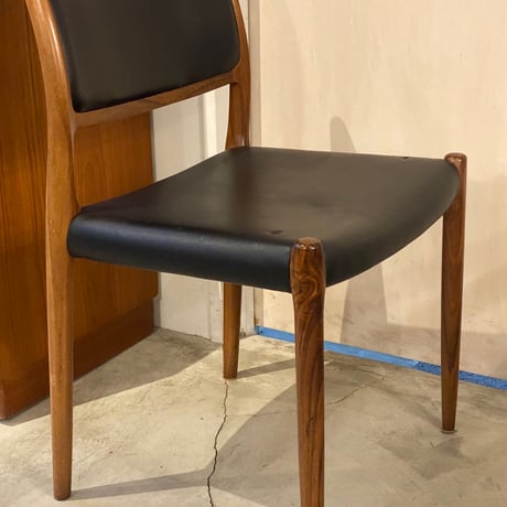 【Vintage】J.L. Møller Model 80 Chair｜Rosewood By Niels  Otto Moller