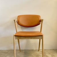 【受注生産品】Dining Chair No.42 | Oak Soap Finish × DANI Natural Leather/L4