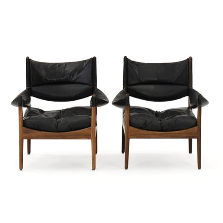 【Vintage】"Modus" Easy Chair (High Back) — Designed by Kristian Vedel × Søren Willadsen